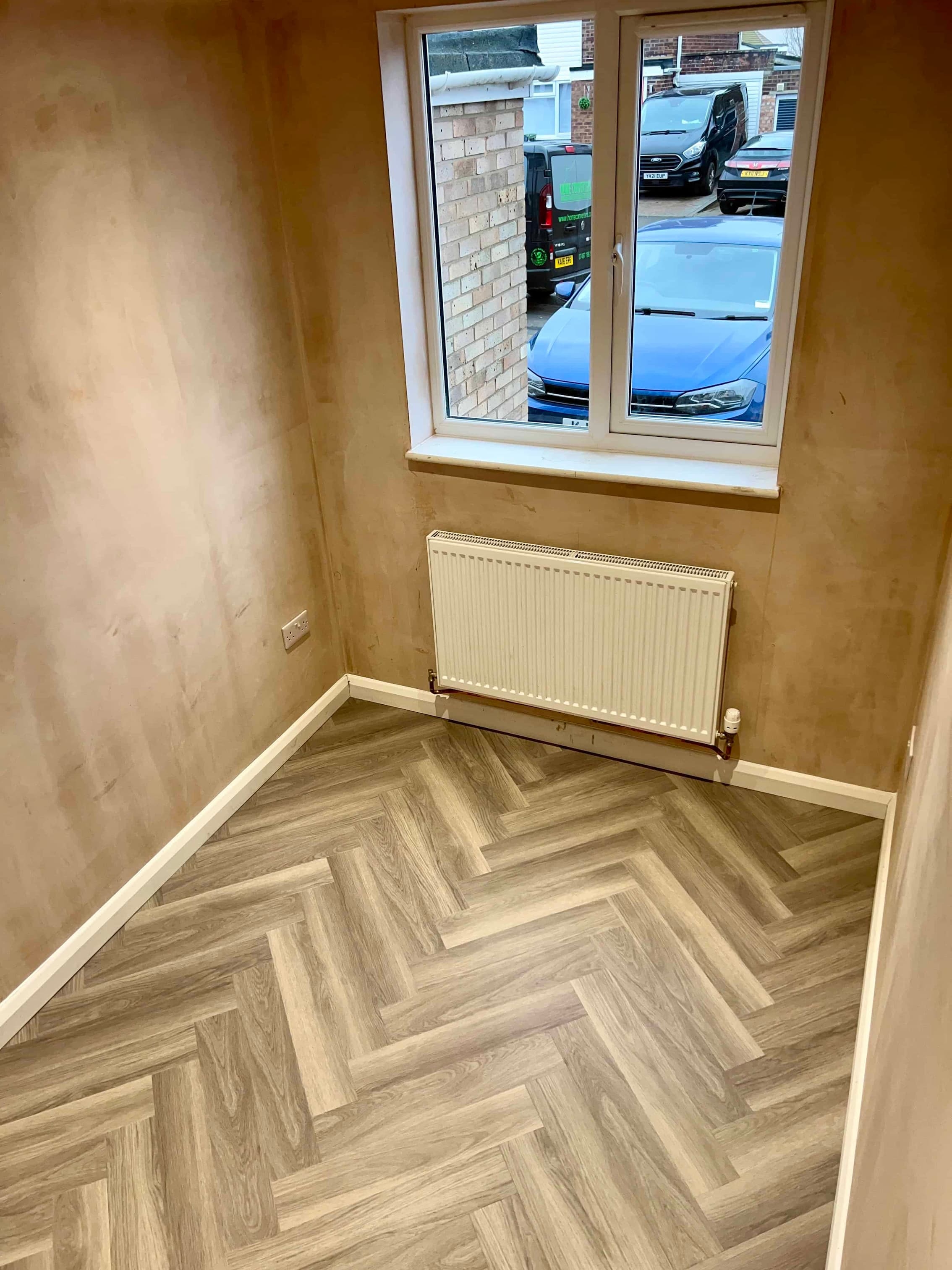 Home Converters master tradesmen working on a garage conversion project in Wollaston, Northamptonshire